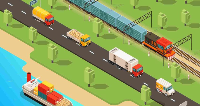 Professional fuel transportation truck delivering fuel